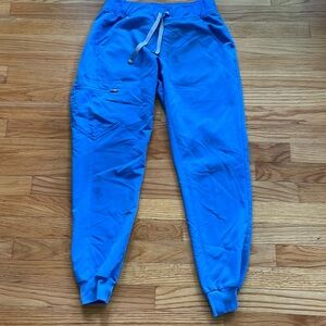 Figs‎ blue Zamora jogger scrub bottoms A16